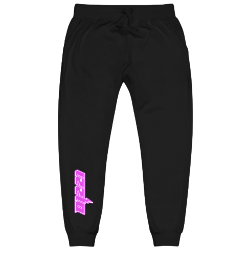 "211 Bubblegum" BLK Joggers
