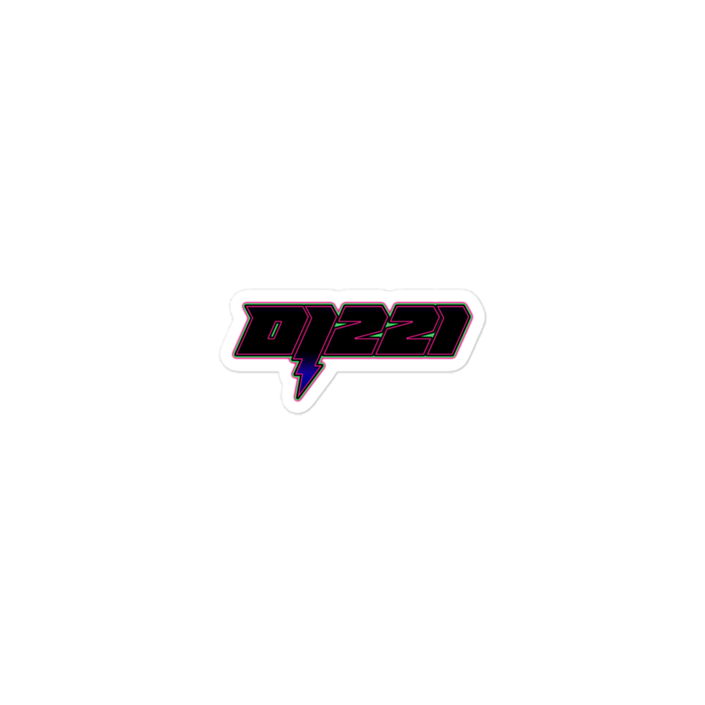 "221" 3 Sticker