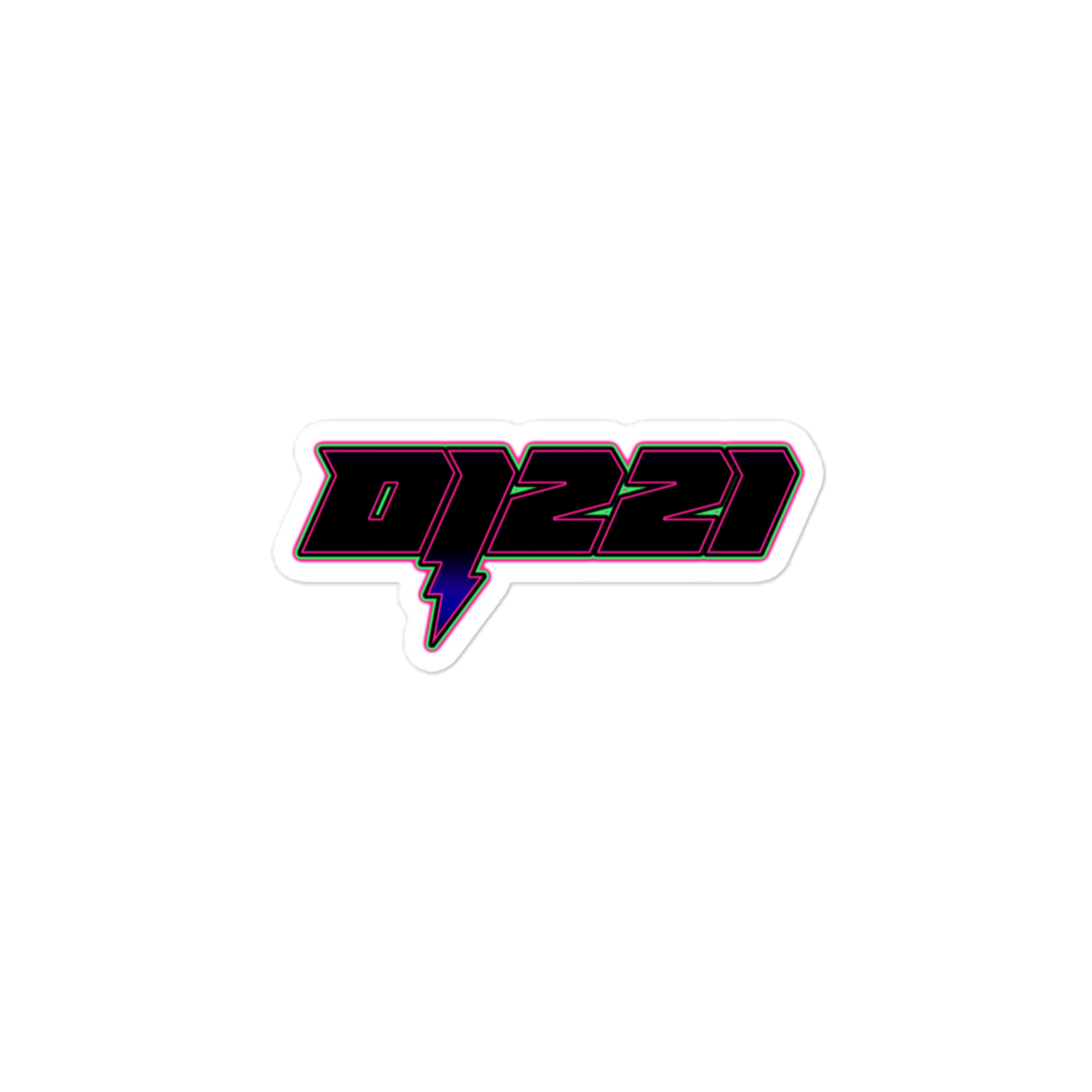 "221" 3 Sticker